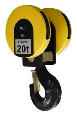 Bloc de ganxo de grua de 20 tones-pesant