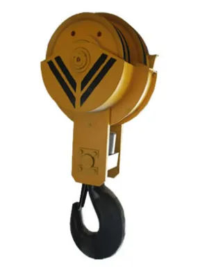 Ganxo de màquina d'elevació de corda elèctrica de polipast de 5 tones