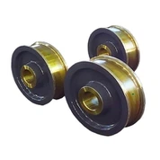 Roda de grua forjada en calent d'alta qualitat